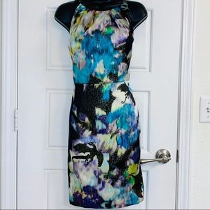 One of a kind hand painted dragon watercolor dress